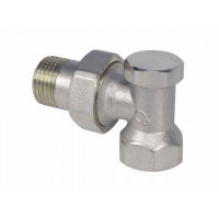 V&G 408 DN10 - 3/8" Radiátorové regulační šroubení rohové V&G 408 DN10 - 3/8" Radiátorové regulační šroubení rohové