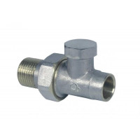 V&G 409D CU15 x 1/2" Radiátorové regulační šroubení přímé, pájecí V&G 409D CU15 x 1/2" Radiátorové regulační šroubení přímé, pájecí