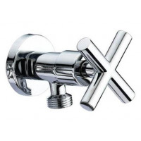 V&G Rohový ventil s keramickým vrškem 1/2" x 3/4" - Chrom V&G Rohový ventil s keramickým vrškem 1/2" x 3/4" - Chrom