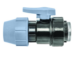 PE Uzavírací kohout 50 mm x 6/4" s vnitřním závitem  - Polyetylen