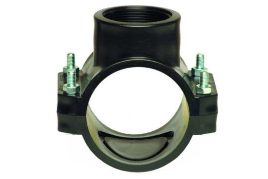 PE Navrtávací třmen 75 mm x 1/2" PN10 - Polyetylen