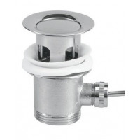 ALPI Umyvadlová výpusť s táhlem 5/4", malá zátka, CHROM ALPI Umyvadlová výpusť s táhlem 5/4", malá zátka, CHROM