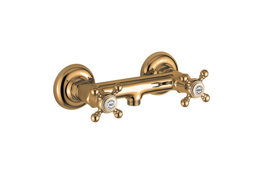 ARCADIA 8346 Nástěnná sprchová baterie, BRONZ, Rozteč 150mm