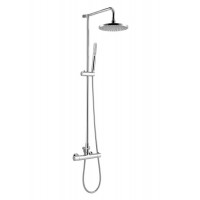 TERMA 1654 Sprchový sloup s termostatickou baterií a příslušenstvím, CHROM, rozteč 150mm TERMA 1654 Sprchový sloup s termostatickou baterií a příslušenstvím, CHROM, rozteč 150mm