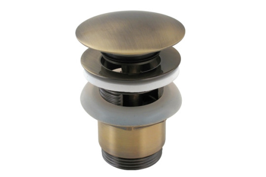 BELAGGIO Umyvadlová výpusť KLIK-KLAK 5/4" - BRONZ