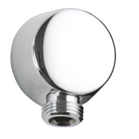 Vyústění sprchy na zeď ELLE - 1/2" x 1/2", kulaté, CHROM Vyústění sprchy na zeď ELLE - 1/2" x 1/2", kulaté, CHROM