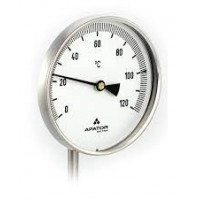 TEPLOMĚRY celonerezové d100mm - SPODNÍ jímka TEPLOMĚRY celonerezové d100mm - SPODNÍ jímka