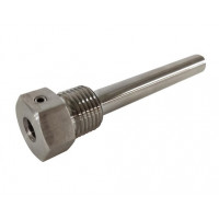 Nerezové jímky 1/2" PN25 k teploměrům Nerezové jímky 1/2" PN25 k teploměrům