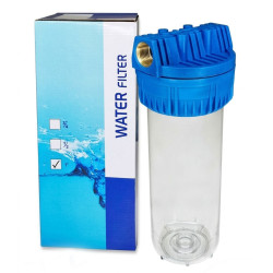 WATERFILTER Průhledný filtr 1" SX - 10" na vodovodní potrubí