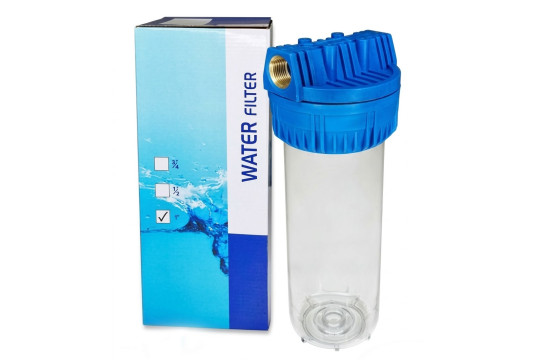 WATERFILTER Průhledný filtr 1" SX - 10" na vodovodní potrubí