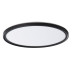AZPO stropní LED svítidlo, ø 420mm, 22W,3000/4000/6000K, IP54, černá mat