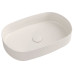 INFINITY OVAL keramické umyvadlo na desku, 55x36 cm, ivory INFINITY OVAL keramické umyvadlo na desku, 55x36 cm, ivory