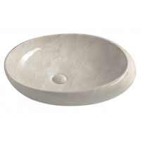 DALMA keramické umyvadlo 68x44x16,5 cm, marfil DALMA keramické umyvadlo 68x44x16,5 cm, marfil