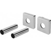 Set krycích rozet hranatých, chrom Set krycích rozet hranatých, chrom