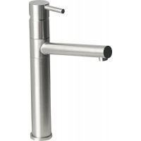 MINIMAL stojánková dřezová baterie s rovnou hubicí, nerez MINIMAL stojánková dřezová baterie s rovnou hubicí, nerez