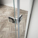 TRINITY CHROME obdélníkový sprchový kout 800x900mm, matné sklo, pravé