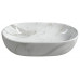 DALMA keramické umyvadlo 59x42x14 cm, carrara DALMA keramické umyvadlo 59x42x14 cm, carrara