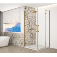 TRINITY GOLD MATT obdélníkový sprchový kout 1200x900mm, rohový vstup, čiré sklo TRINITY GOLD MATT obdélníkový sprchový kout 1200x900mm, rohový vstup, čiré sklo