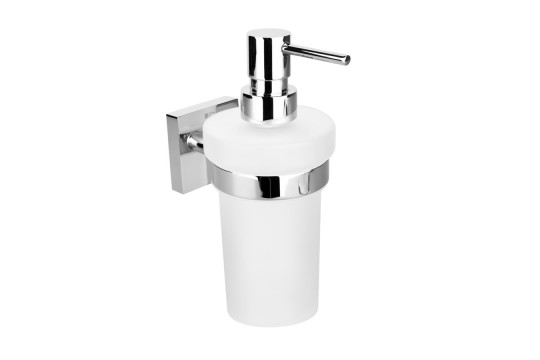 X-SQUARE dávkovač mýdla 200ml, chrom (132109017) X-SQUARE dávkovač mýdla 200ml, chrom (132109017)