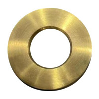 Kovová krytka přepadu umyvadla, 30 mm, zlato mat Kovová krytka přepadu umyvadla, 30 mm, zlato mat