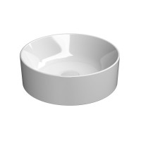 KUBE X keramické umyvadlo na desku, průměr 40cm, bílá ExtraGlaze KUBE X keramické umyvadlo na desku, průměr 40cm, bílá ExtraGlaze