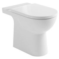 TALAMO WC kombi mísa, Rimless, 63x35,5cm, spodní/zadní odpad, bílá