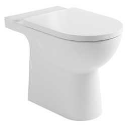 TALAMO WC kombi mísa, Rimless, 63x35,5cm, spodní/zadní odpad, bílá