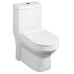 HUBERT WC kombi, spodní/zadní odpad, bílá HUBERT WC kombi, spodní/zadní odpad, bílá