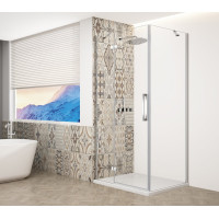 TRINITY CHROME čtvercový sprchový kout 800x800mm, čiré sklo, levé TRINITY CHROME čtvercový sprchový kout 800x800mm, čiré sklo, levé