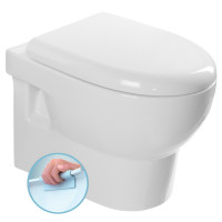 ABSOLUTE závěsná WC mísa, Rimless, 50x35 cm, bílá ABSOLUTE závěsná WC mísa, Rimless, 50x35 cm, bílá
