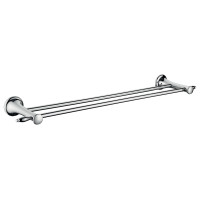 Dvojitý držák ručníků 600 mm, chrom Dvojitý držák ručníků 600 mm, chrom