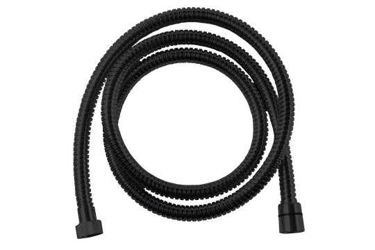 POWERFLEX kovová sprchová hadice, 150cm, černá mat POWERFLEX kovová sprchová hadice, 150cm, černá mat