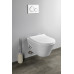 AVVA závěsná WC mísa Rimless, integrovaná baterie a bidet. sprška, 35,5x53 cm, bílá AVVA závěsná WC mísa Rimless, integrovaná baterie a bidet. sprška, 35,5x53 cm, bílá