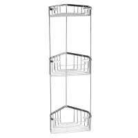 SMART třípatrová rohová police 200x590x150 mm, chrom SMART třípatrová rohová police 200x590x150 mm, chrom