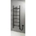 KARBO elektrický sušák ručníků, kulatý, 500x1600 mm, 120 W, černá mat KARBO elektrický sušák ručníků, kulatý, 500x1600 mm, 120 W, černá mat