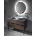 VISO kulaté LED podsvícené zrcadlo pr.60cm s Rockstone policí, bílá mat VISO kulaté LED podsvícené zrcadlo pr.60cm s Rockstone policí, bílá mat