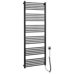 METRO-E elektrické otopné těleso rovné 600x1620 mm, 800 W, černá mat