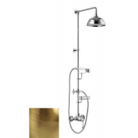 VIENNA sprch. sloup s pákovou baterií, mýdlenka, v. 1291mm, bronz (LO41RM2250BR) VIENNA sprch. sloup s pákovou baterií, mýdlenka, v. 1291mm, bronz (LO41RM2250BR)