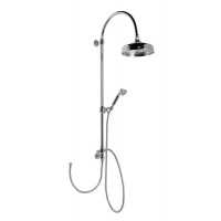 VANITY sprchový sloup k napojení na baterii, retro, chrom VANITY sprchový sloup k napojení na baterii, retro, chrom