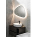 ELENA zrcadlo s LED podsvícením 20W, 68x96cm, černá mat ELENA zrcadlo s LED podsvícením 20W, 68x96cm, černá mat