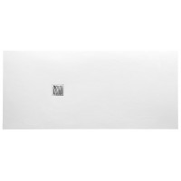 MITIA sprchová vanička z litého mramoru, obdélník 140x90x3 cm, bílá MITIA sprchová vanička z litého mramoru, obdélník 140x90x3 cm, bílá