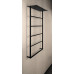 SKA nástěnný sušák ručníků s policí 604x1184x252mm, černá mat