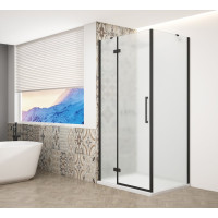 TRINITY BLACK čtvercový sprchový kout 900x900mm, matné sklo, levé TRINITY BLACK čtvercový sprchový kout 900x900mm, matné sklo, levé
