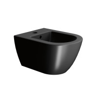 PURA bidet závěsný 36x50cm, černá mat PURA bidet závěsný 36x50cm, černá mat