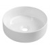 INFINITY ROUND keramické umyvadlo na desku, průměr 36x12 cm, bílá INFINITY ROUND keramické umyvadlo na desku, průměr 36x12 cm, bílá