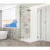 TRINITY CHROME obdélníkový sprchový kout 900x800mm, rohový vstup, čiré sklo