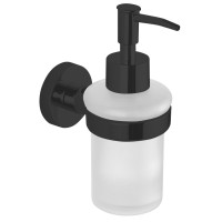 SAMBA dávkovač mýdla 150ml, mléčné sklo, černá SAMBA dávkovač mýdla 150ml, mléčné sklo, černá