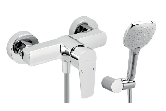 Sprchová nástěnná baterie ECO, 150 mm, chrom Sprchová nástěnná baterie ECO, 150 mm, chrom
