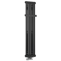 FEDE otopné těleso 1500x306 mm, 6 seg., černá mat FEDE otopné těleso 1500x306 mm, 6 seg., černá mat