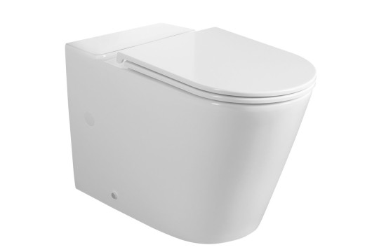 AVIS WC kombi mísa, Vortex Rimless, 66x36 cm, spodní/zadní odpad, bílá AVIS WC kombi mísa, Vortex Rimless, 66x36 cm, spodní/zadní odpad, bílá